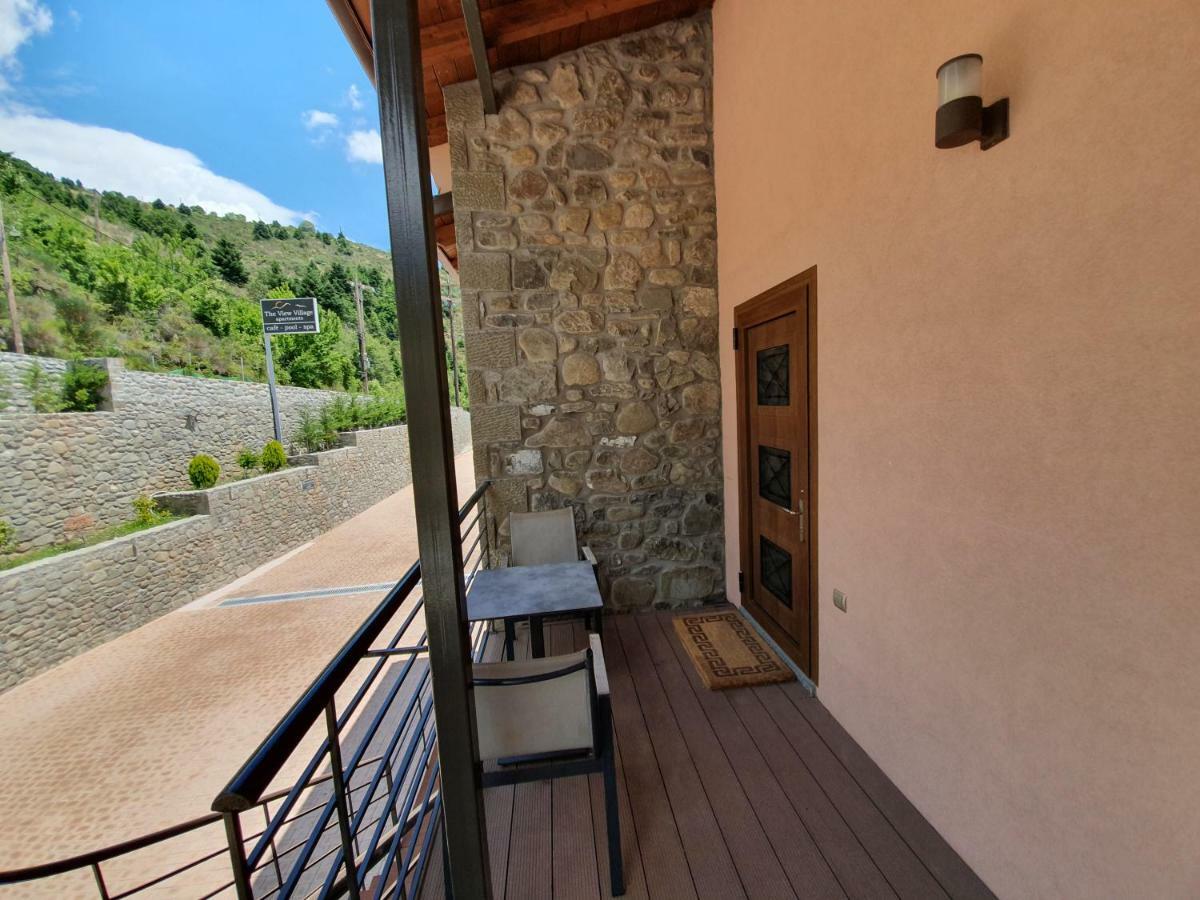 The View Village - Villas Suites & Spa Karpenísion Exterior foto